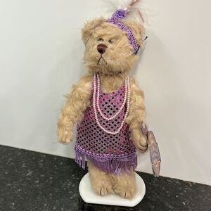Brass Button Bears 1920s Daisy Bear Flapper 1999